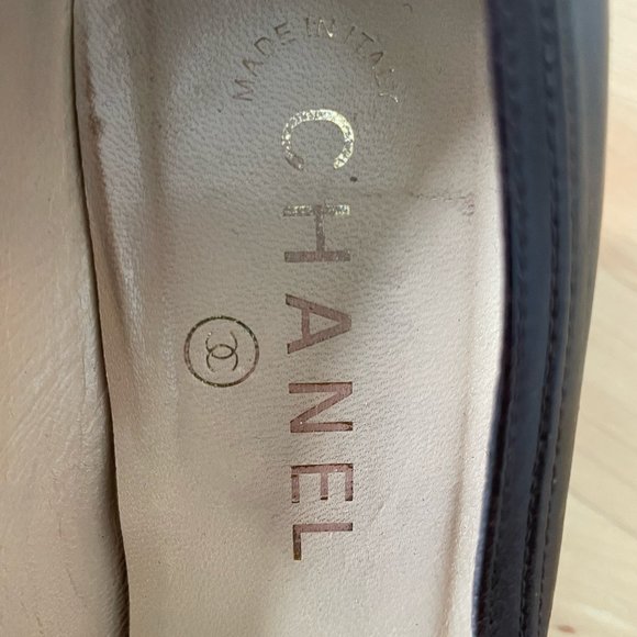 CHANEL Brown Leather Heels - Picture 5 of 6